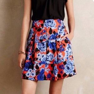 Anthropologie HD in Paris Lyanna Floral Skirt